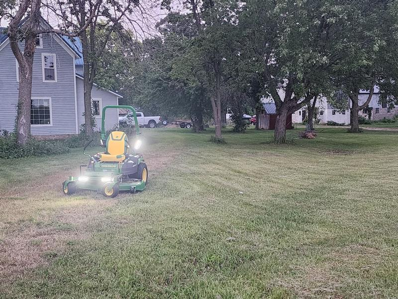 LED lights let me finish after dark
