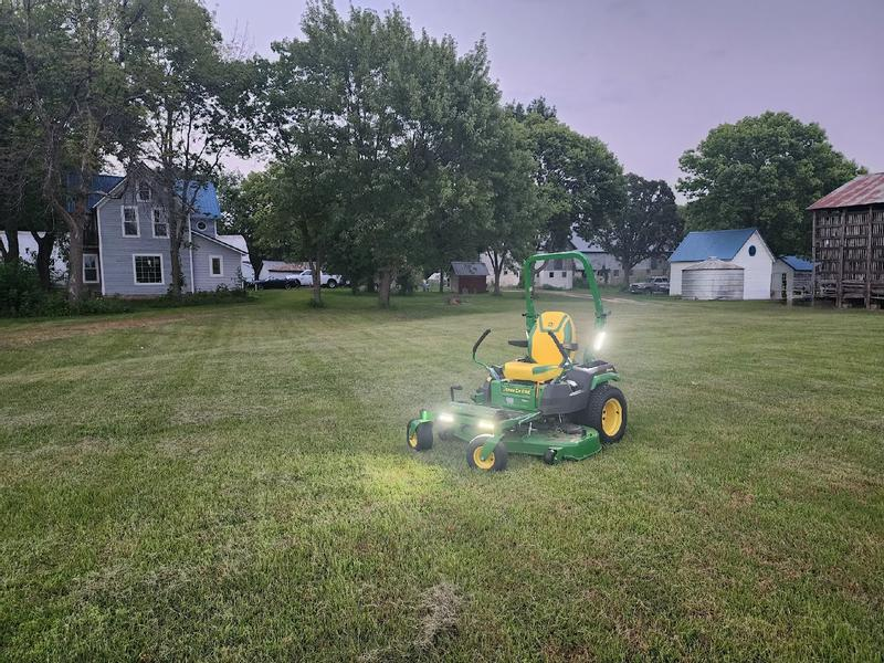 LED lights let me finish after dark