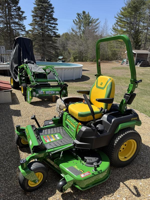 Parked by the barn and ready to work