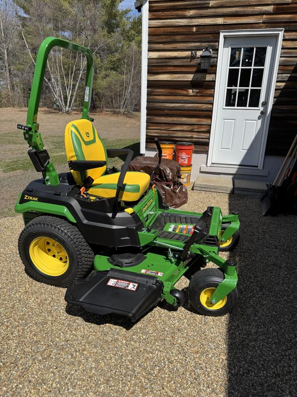 Parked by the barn and ready to work