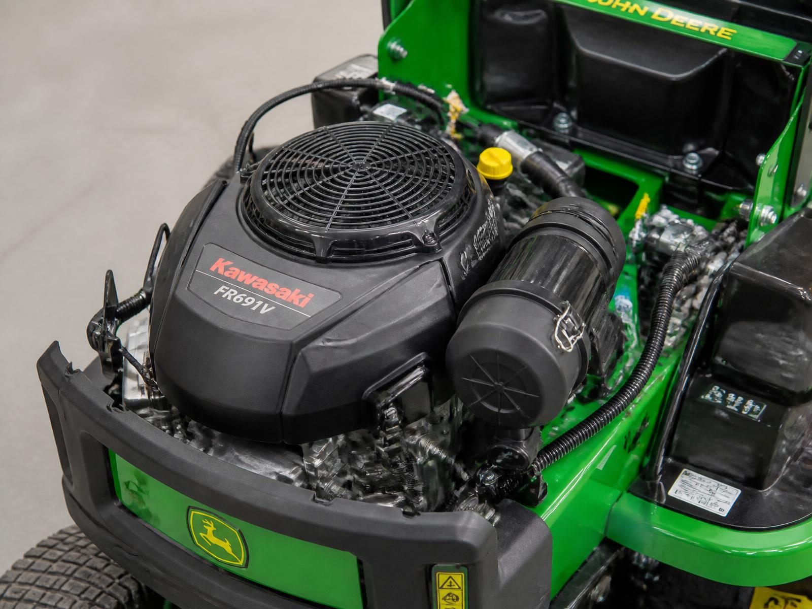 22 HP Kawasaki V-Twin Power